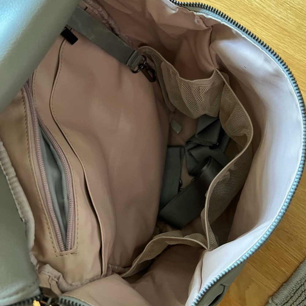 Azaria Leather Diaper Bag - Picture 2 of 3